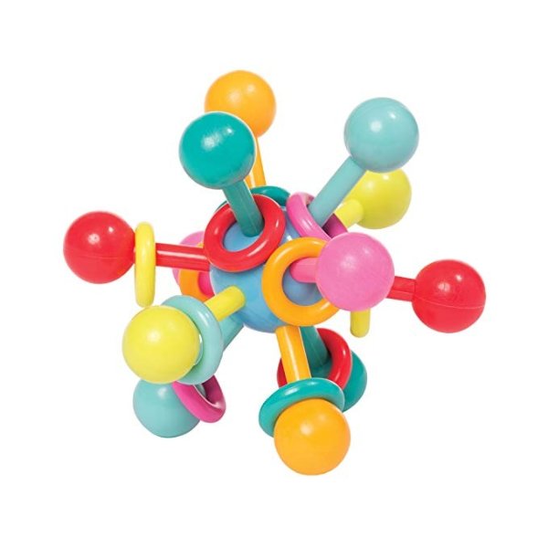 Atom Rattle & Teether Grasping Activity Baby Toy