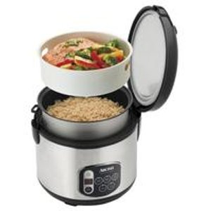 Aroma 20-Cup Digital Rice Cooker and Food Steamer