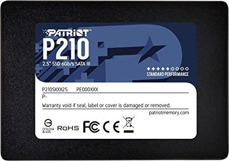P210 SATA 3 512GB SSD 2.5 Inch Internal Solid State Drive - P210S512G25
