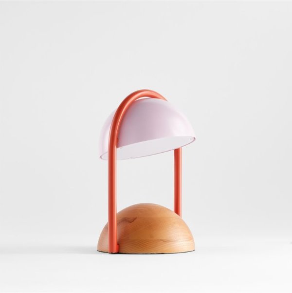 Kids Pink Shroom Table Lamp | Crate & Kids