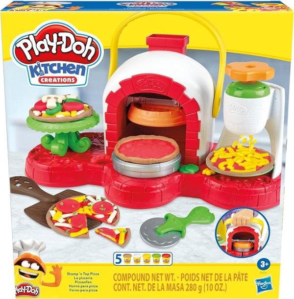 Stamp 'n Top Pizza Oven Toy with 5 Non-ToxicColors