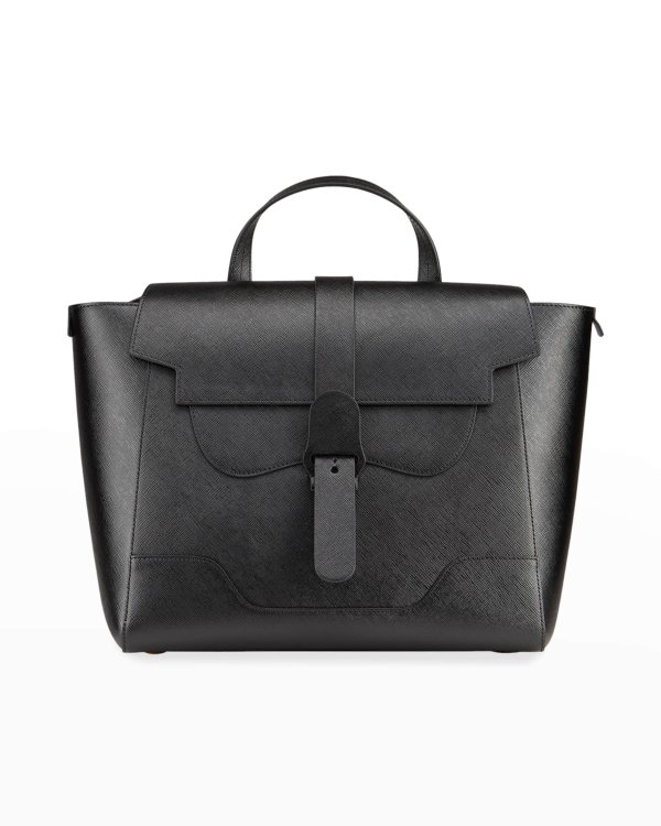 Maestra Vegan-Leather Convertible Backpack Satchel Bag