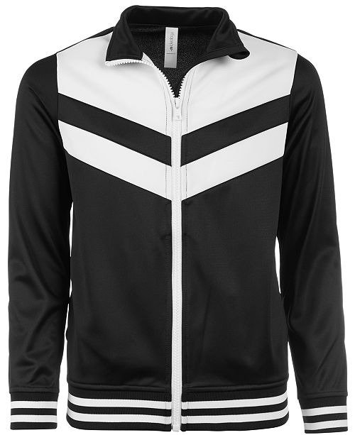 Big Girls Colorblocked Track Jacket, Created for Macy's