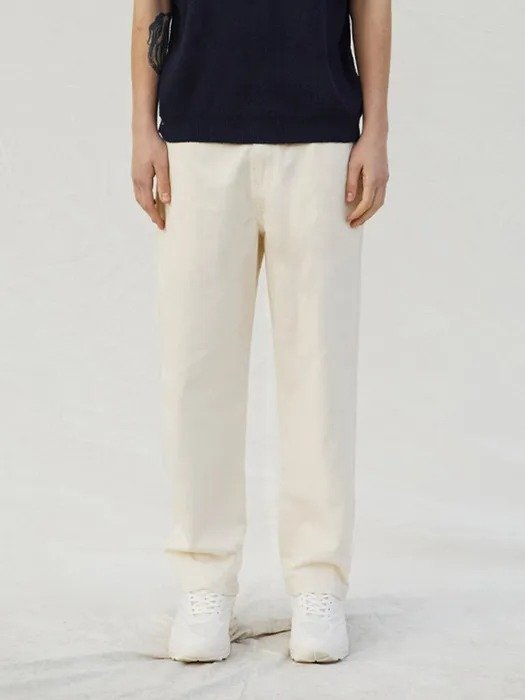 Cotton Blended Wide Pants