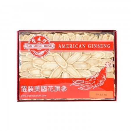 TAK SHING HONG American Ginseng Slice XL-AAA 6oz(170.25g)