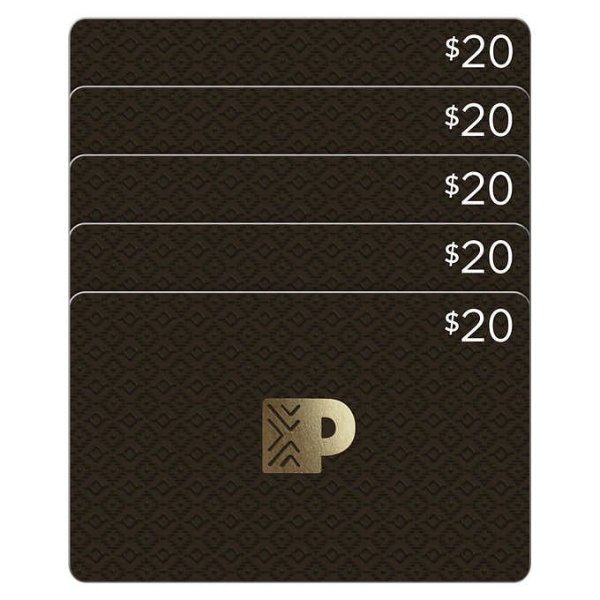 Peet's Coffee Five $20 E-Gift Cards