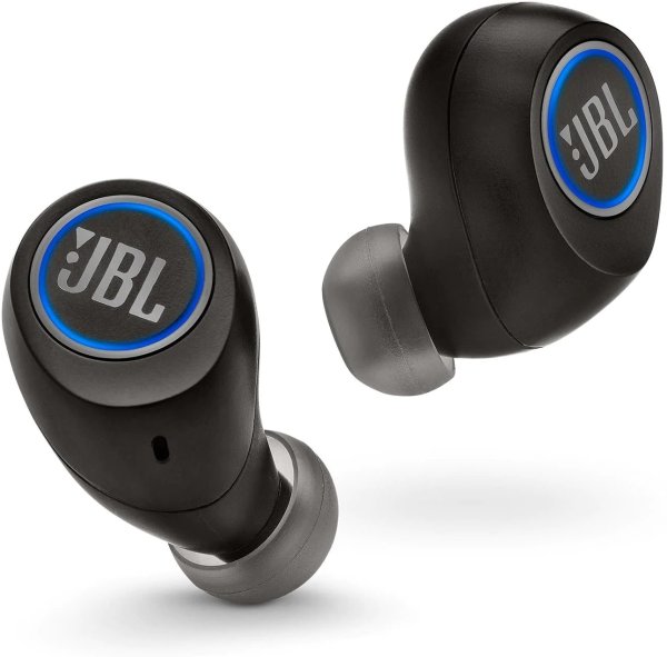 Free Truly Wireless in-Ear Headphones - Black