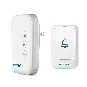 BESTEK Portable Doorbell Kit Operating
