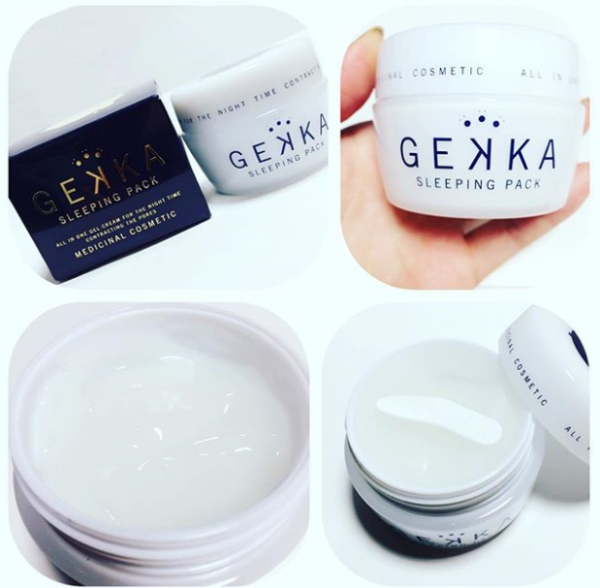 GEKKA Sleeping Pack Medicinal Cosmetic, 80 Gram