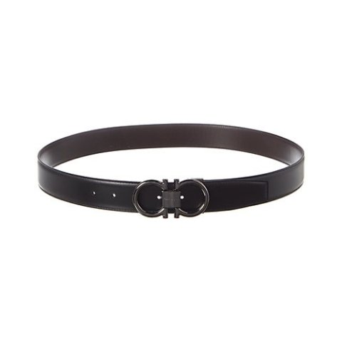 Salvatore FerragamoGancini Reversible & Adjustable Leather Belt