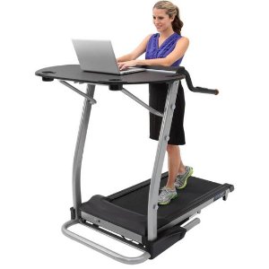 Exerpeutic 2000 WorkFit High Capacity Desk Station Treadmill