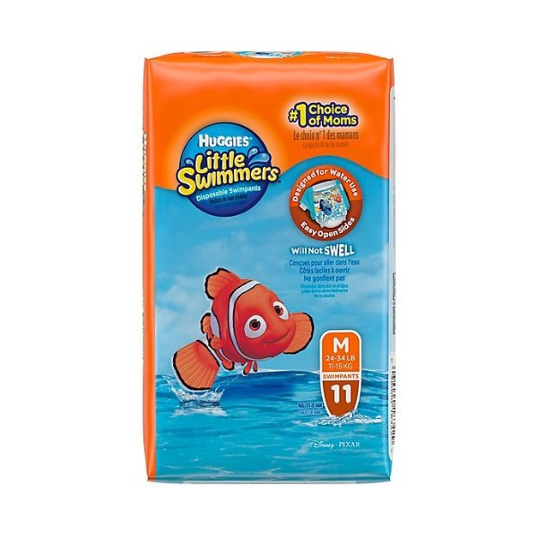 ® Little Swimmers Medium Disposable Swimpants (11 Count)