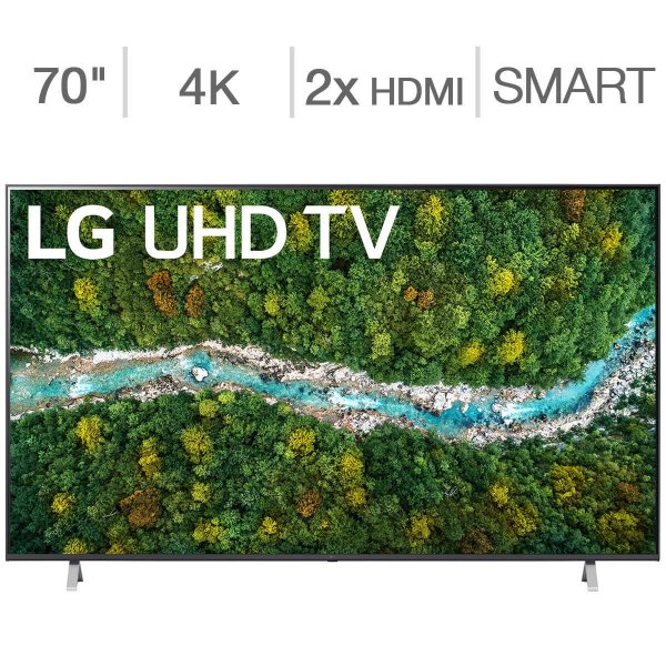 70" UP7670 4K HDR LED 智能电视