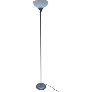 Mainstays Metal Floor Lamp, Brown