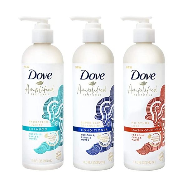 Dove Finishing Hair Gel, Amplified Textures, Frizz Control, with Aloe for  Curly, Wavy Hair, 8 oz