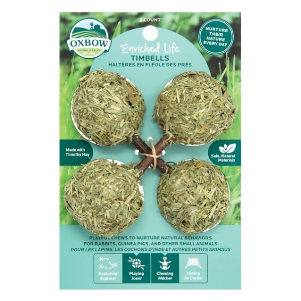 Oxbow Enriched Life Timbells Chew for Rabbits, Count of 2 | Petco