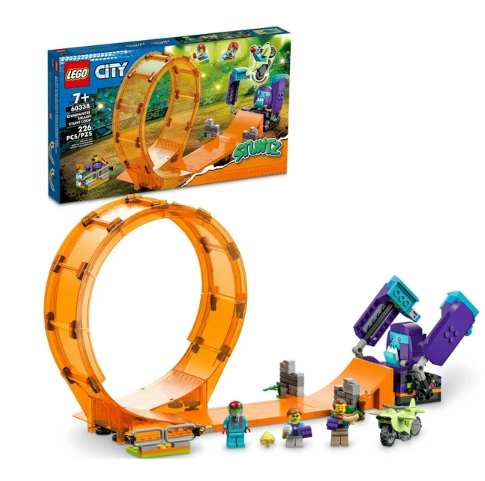 City Stuntz Smashing Chimpanzee Stunt Loop 60338 with Flywheel Toy