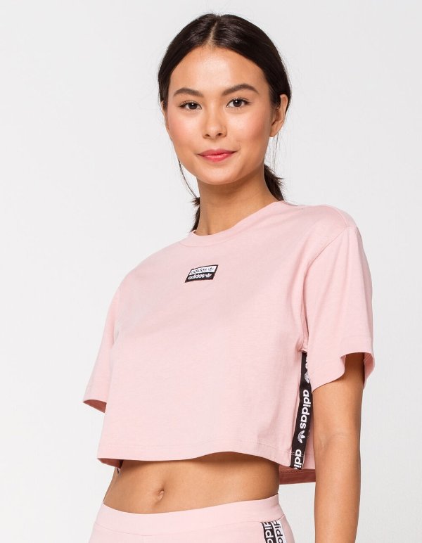 Tape Womens Cropped Tee