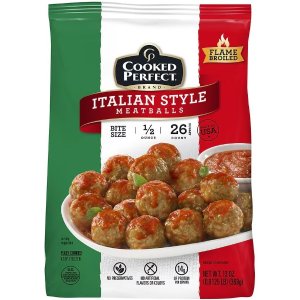Cooked Perfect Bite Size Italian Style Meatballs13.0oz
