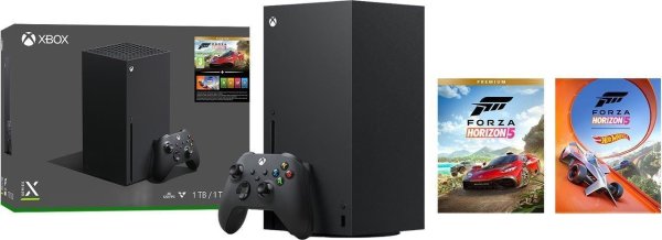 Xbox Series X + 地平线5 捆绑包