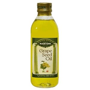 Mantova Grapeseed Oil, 17-Ounce Bottles (Pack of 4)