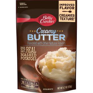 Betty Crocker Homestyle Creamy Butter Potatoes, 4.7 oz (Pack of 7)
