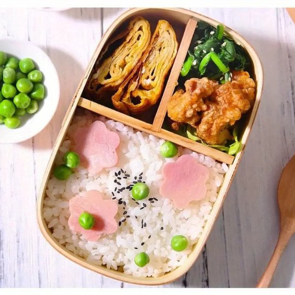 1pc Japanese Style Food Crisper, Multi-Layer Lunch Box, For Teenagers And Workers At School, Canteen, Back School, For Camping Picnic And Beach, Home Kitchen Supplies