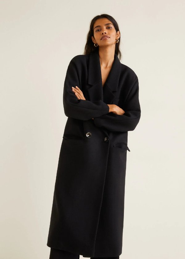 Unstructured wool-blend coat - Women | OUTLET USA