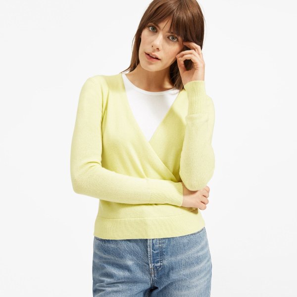 The Cashmere Wrap Sweater