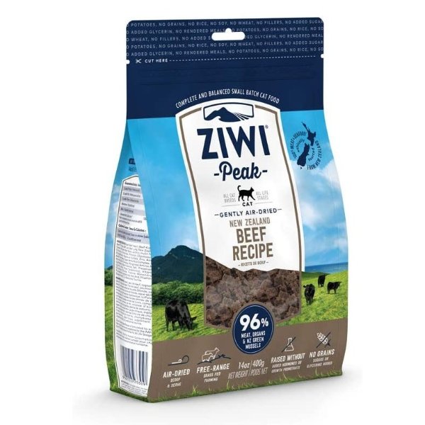 ZIWI Peak Air-Dried Cat Food – All Natural, High Protein, Grain Free & Limited Ingredient with Superfoods