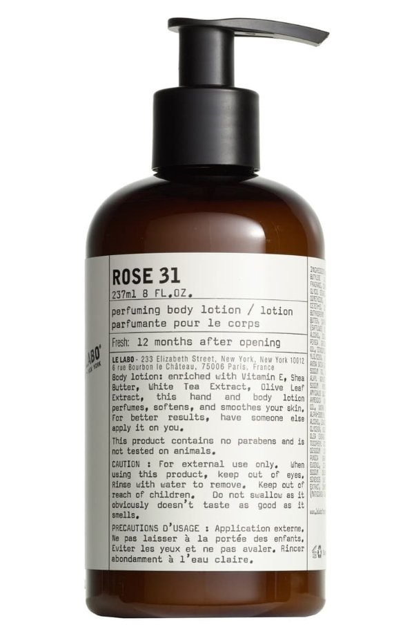 Rose 31 Hand & Body Lotion