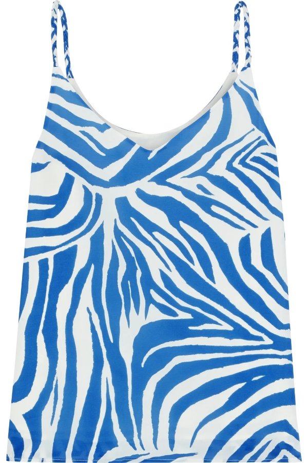 Susan printed twill camisole