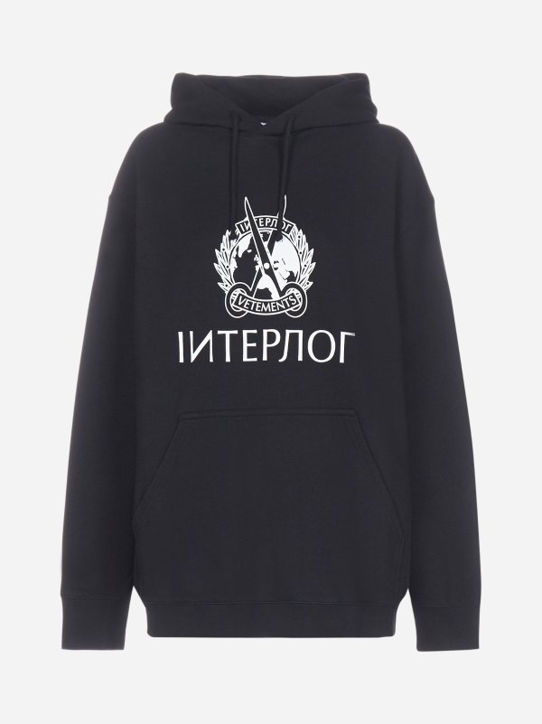 Interpol cotton hoodie