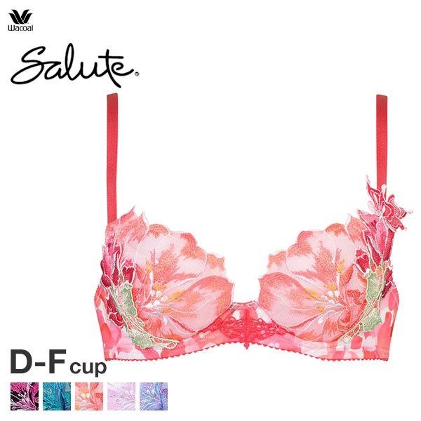 25% OFF (Wacoal) Wacoal (salute) Salute 19SS series03 BTJ403 P-UP 3/4 cup brassiere DEF one piece of article Lady's [big size under 80 under 85 sexy bra underwear]