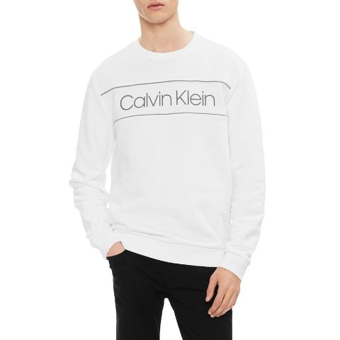 Calvin KleinMen s Long Sleeve Iconic Logo Sweatshirt