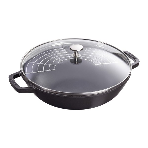 1312923 Cast Iron Perfect Pan, 4.5-quart, Black Matte