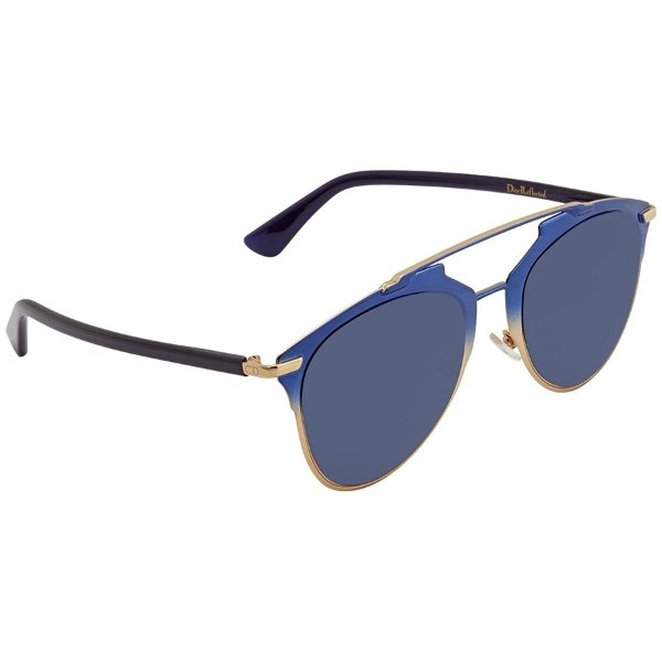 Blue Aviator Ladies SunglassesREFLECTED TVW/KU 52