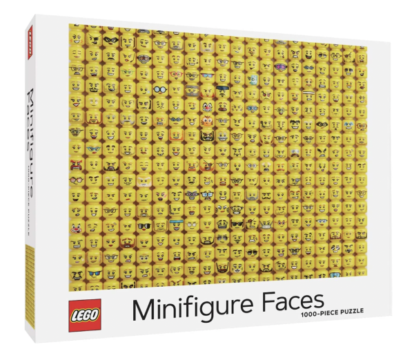 Lego 人偶脸形拼图