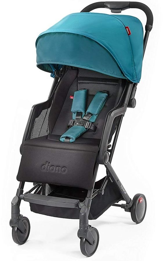 Traverze Silver Edition Compact Stroller - Teal