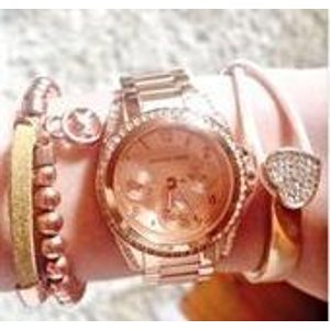 Michael Kors Blair Multi-Function Rose Gold-tone Ladies Watch MK5613