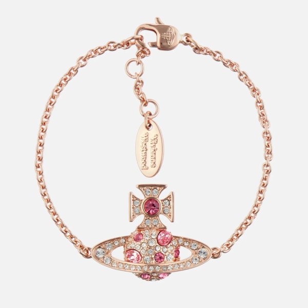 Women's Francette Bas Relief Bracelet - Pink Gold/Rose