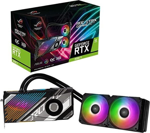 ROG Strix LC NVIDIA GeForce RTX 3090 Ti OC 显卡