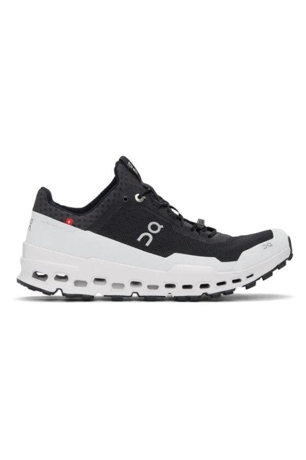 Black & White Cloudultra Sneakers