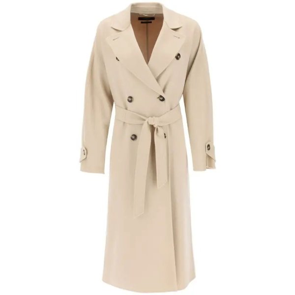 WEEKEND MAX MARA affetto double-breasted coat