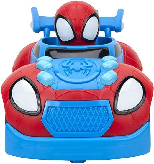 Spidey and His Amazing Friends Web Crawler RC - Remote-Controlled Vehicle - Features Built-in Super Hero with 4 Controller Functions