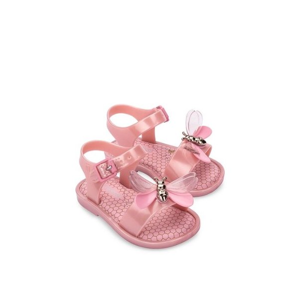 Mini Melissa Girls' Mini Marbug Sandals - Walker, Toddler