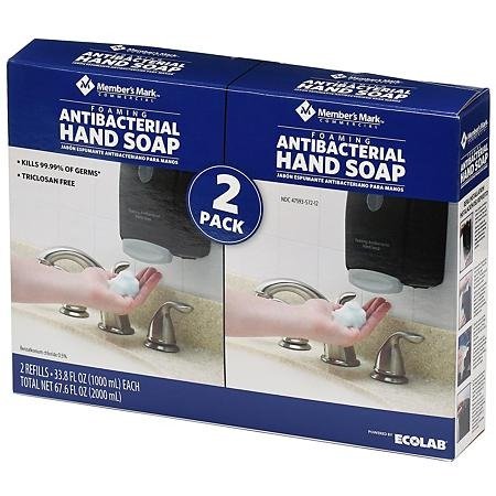 商用抗菌泡沫洗手液 2盒