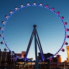 High Roller Observation Wheel at the LINQ - Anytime, Daytime, or Happy Half-Hour Tickets with Open Bar Options