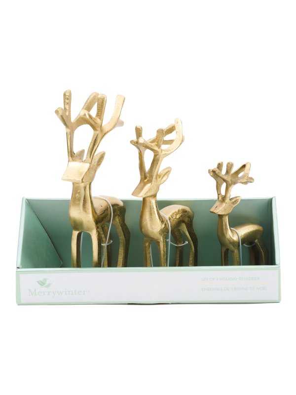 Set Of 3 Reindeer Family | Decor | Marshalls