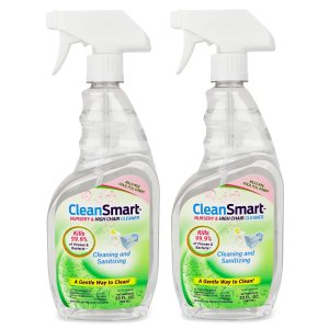 CleanSmart Nursery & High Chair Cleaner, Kills 99.9% of Germs